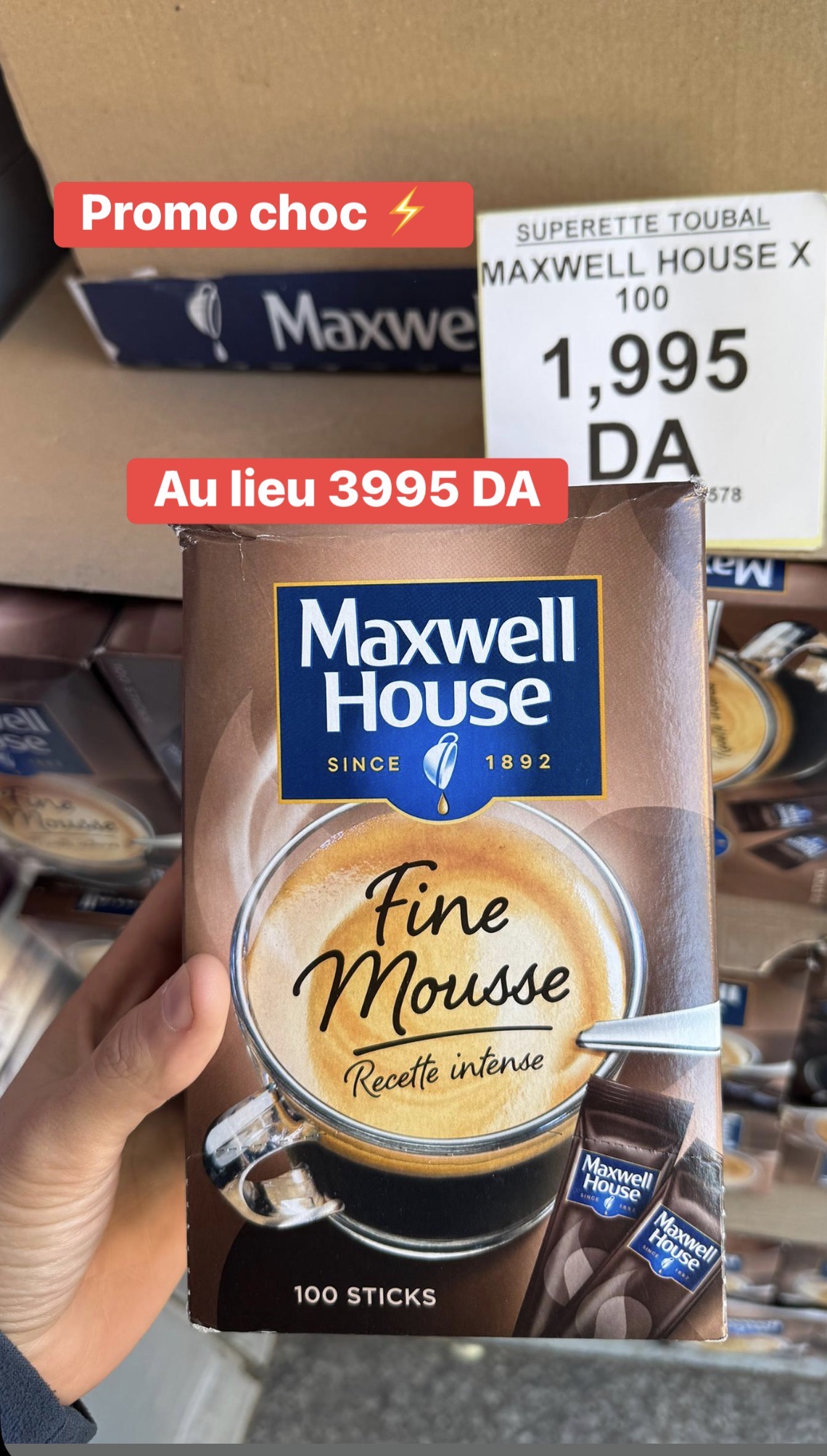 Maxwell house sticks x100