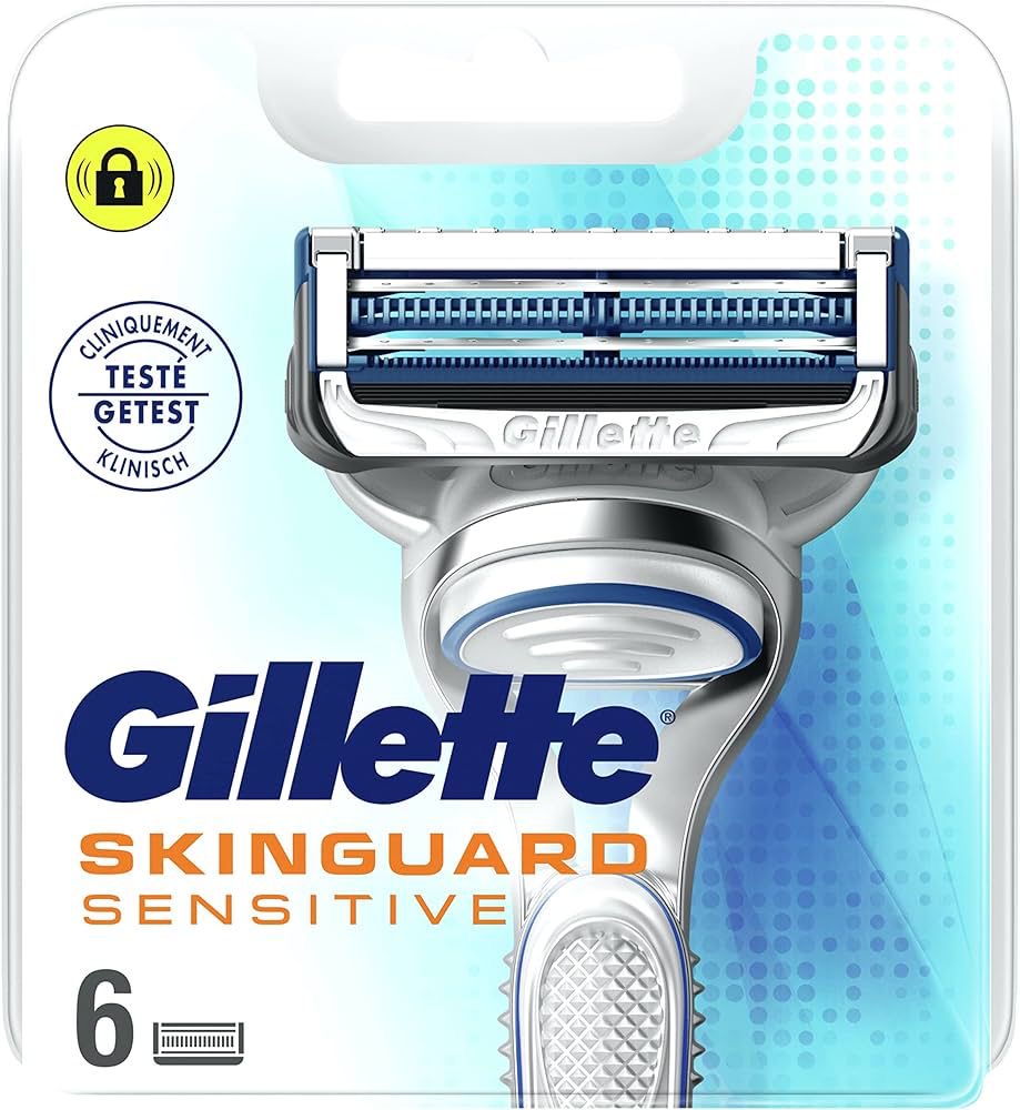GILETTE SKINGUARD SENSITIVE X6 recharges 
